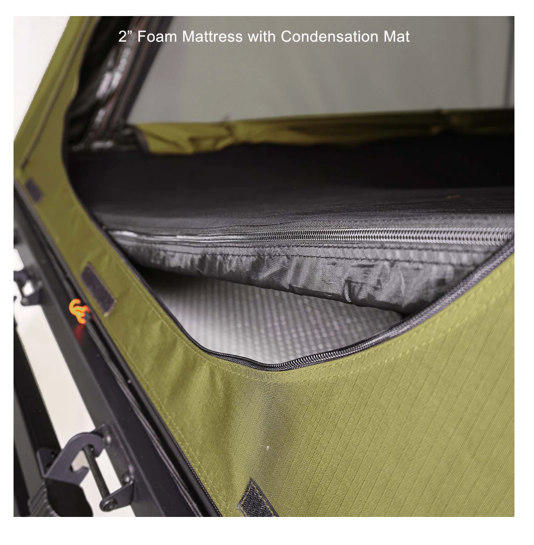 23Zero Kabari SuperFly Hardshell Rooftop Tent | Ultra-Lightweight 2-Person Overlanding Tent