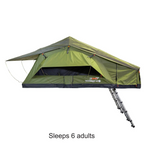 23Zero Walkabout 87 2.0 Rooftop Tent | Huge Family Size 6-Person Tent with HVAC Ports