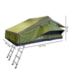23Zero Walkabout 87 2.0 Rooftop Tent | Huge Family Size 6-Person Tent with HVAC Ports