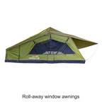 23Zero Walkabout 87 2.0 Rooftop Tent | Huge Family Size 6-Person Tent with HVAC Ports