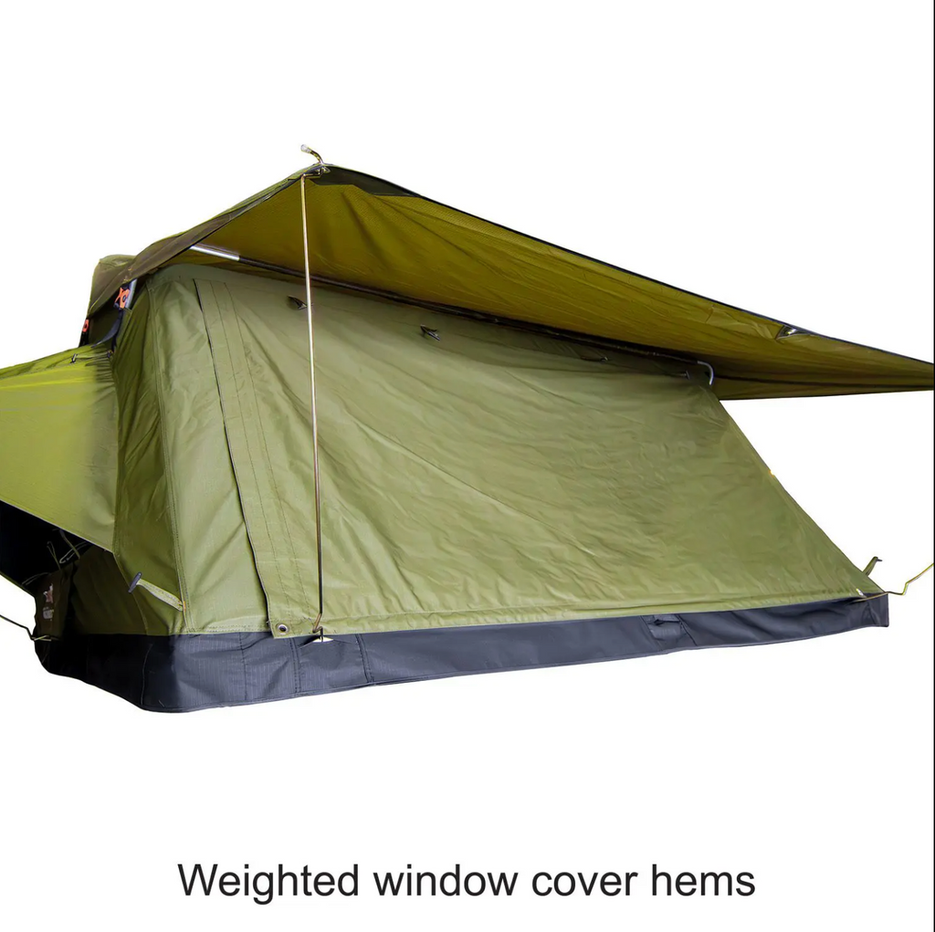 23Zero Walkabout 87 2.0 Rooftop Tent | Huge Family Size 6-Person Tent with HVAC Ports