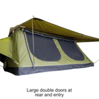 23Zero Walkabout 87 2.0 Rooftop Tent | Huge Family Size 6-Person Tent with HVAC Ports