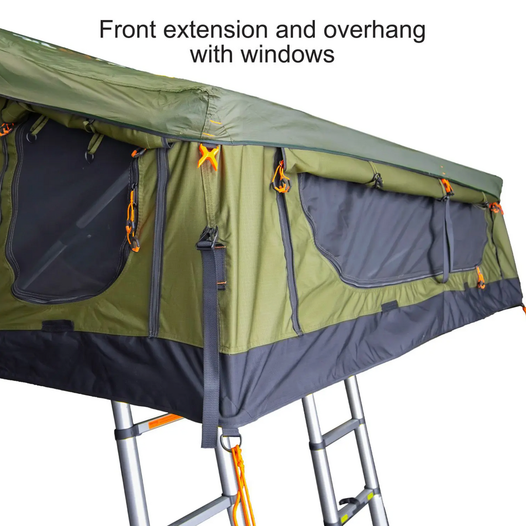 23Zero Walkabout 87 2.0 Rooftop Tent | Huge Family Size 6-Person Tent with HVAC Ports