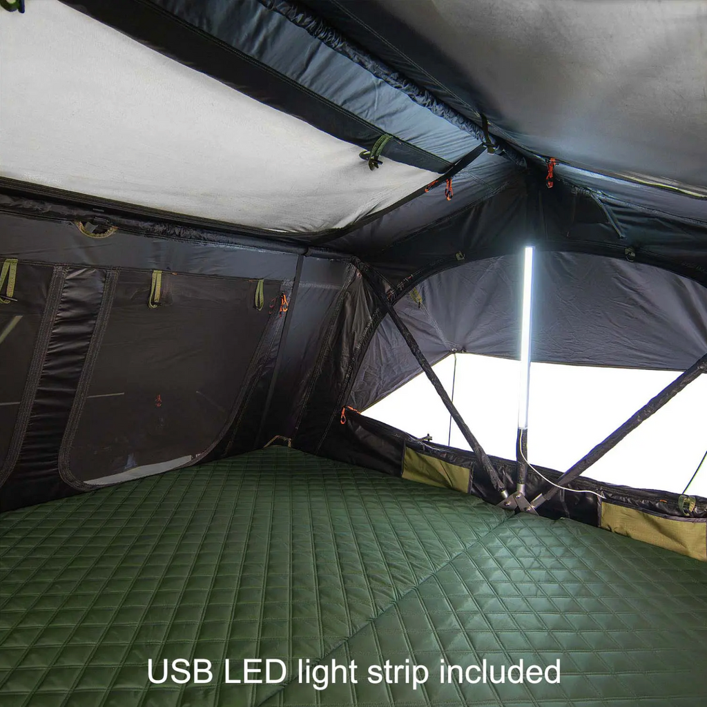 23Zero Walkabout 87 2.0 Rooftop Tent | Huge Family Size 6-Person Tent with HVAC Ports