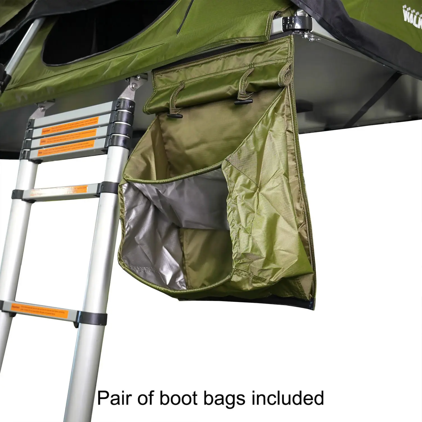 23Zero Walkabout 87 2.0 Rooftop Tent | Huge Family Size 6-Person Tent with HVAC Ports