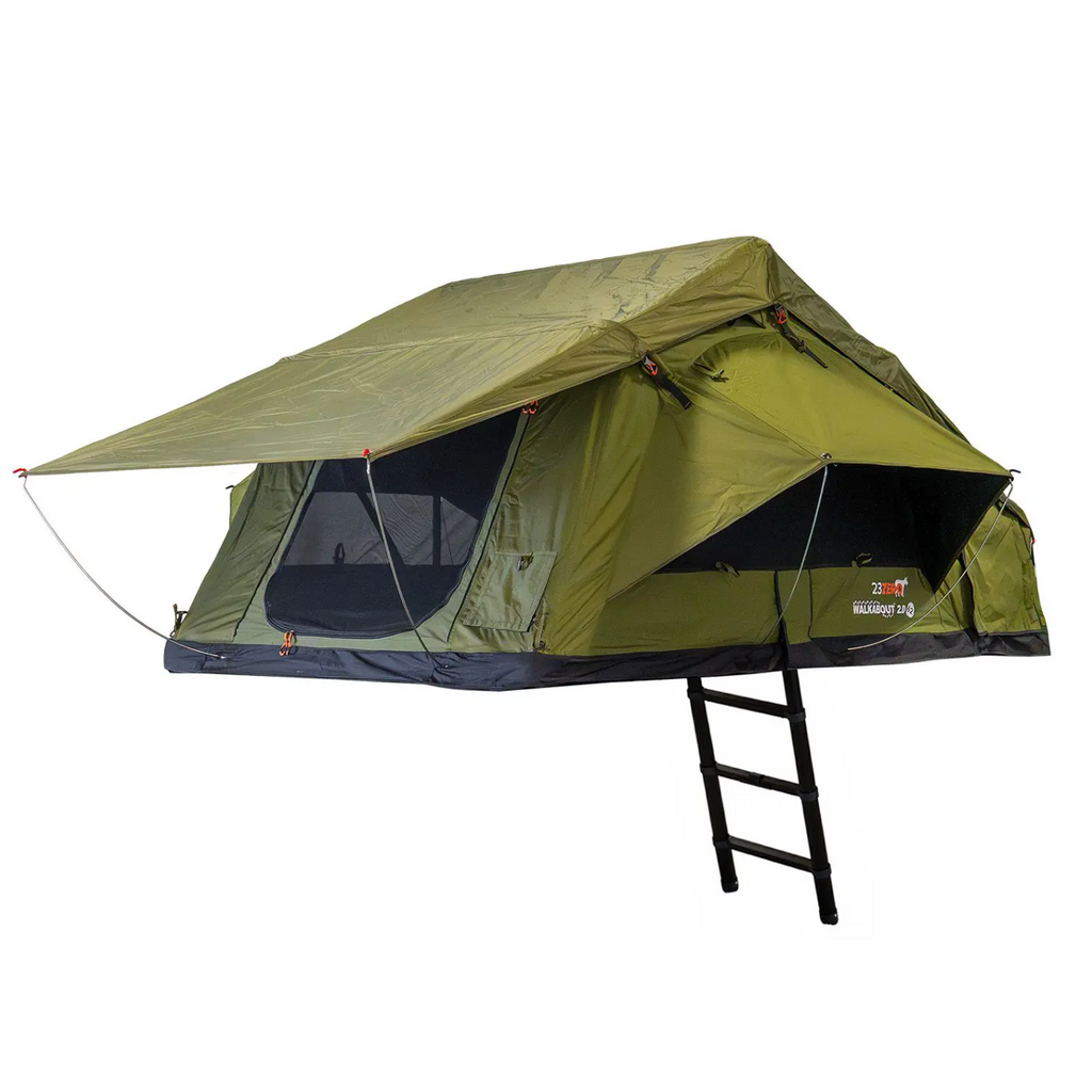 23Zero Walkabout 56 2.0 Rooftop Tent | 2-Person Soft Shell Overland Tent with LST Technology