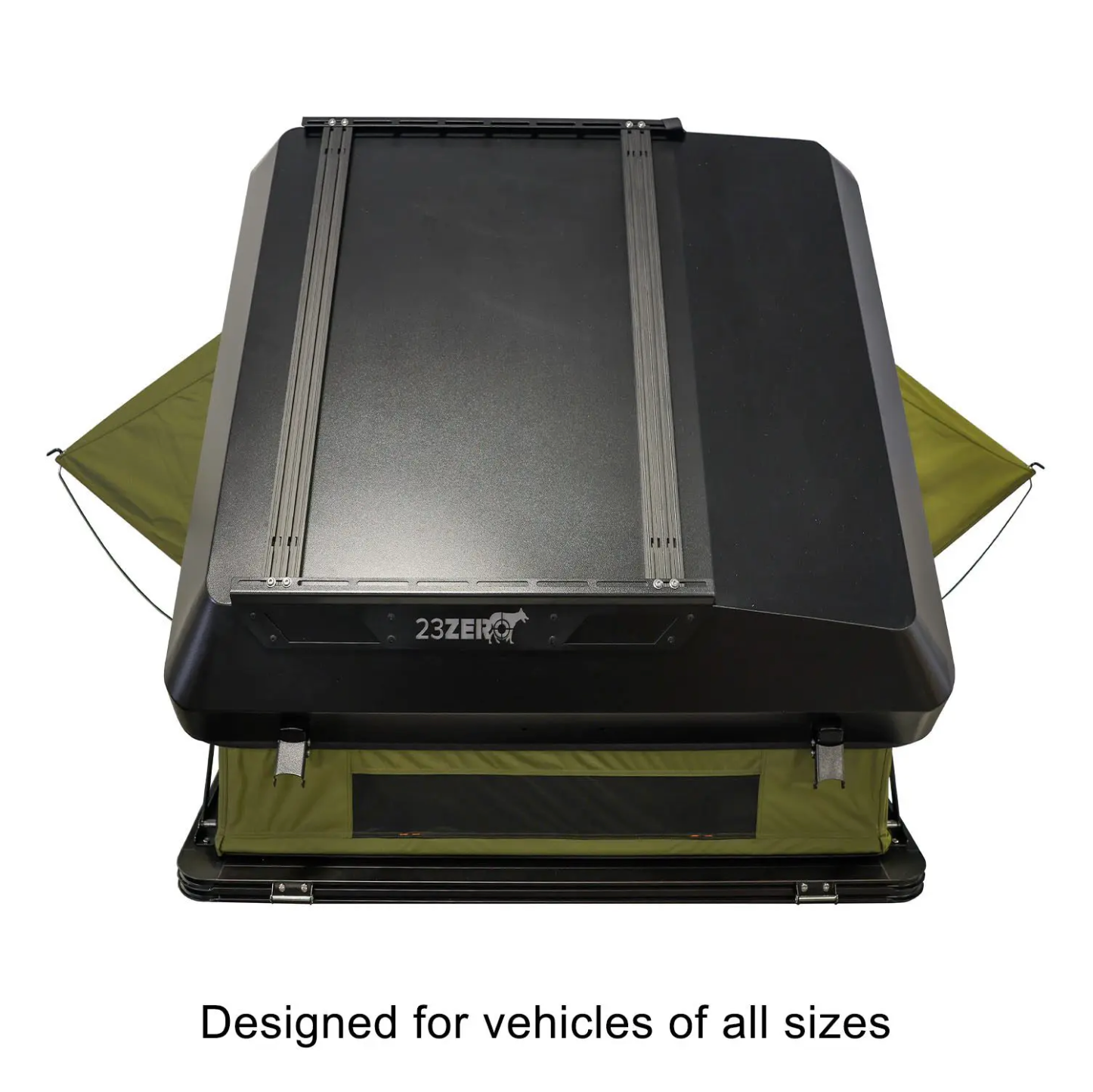 23Zero Armadillo Horizon 3 Premium Hardshell Rooftop Tent | 3-Person Left Side-Open Overland Tent