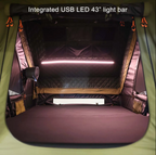 23Zero Armadillo Horizon 3 Premium Hardshell Rooftop Tent | 3-Person Left Side-Open Overland Tent