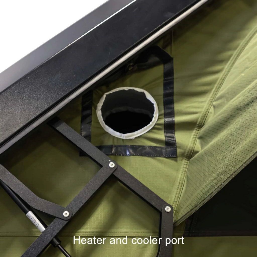 23Zero Armadillo Horizon 3 Premium Hardshell Rooftop Tent | 3-Person Left Side-Open Overland Tent