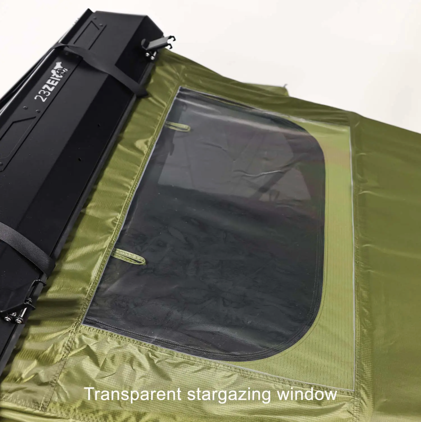 23Zero Armadillo Horizon 3 Premium Hardshell Rooftop Tent | 3-Person Left Side-Open Overland Tent