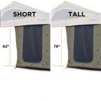 23Zero Walkabout 56 2.0 Rooftop Tent | 2-Person Soft Shell Overland Tent with LST Technology