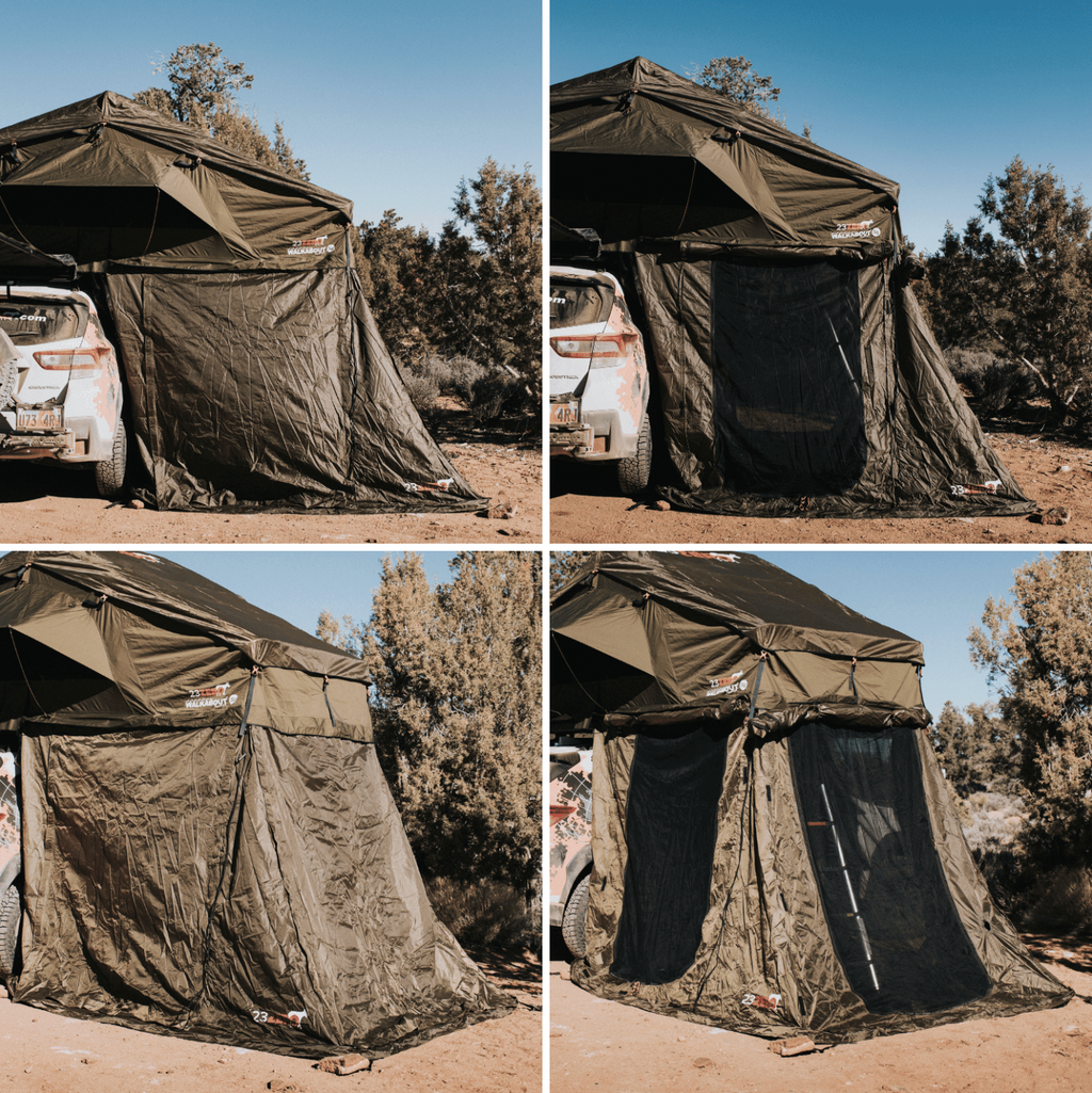 23Zero Walkabout 56 2.0 Rooftop Tent | 2-Person Soft Shell Overland Tent with LST Technology