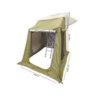 23Zero Armadillo Horizon 2 Premium Hardshell Rooftop Tent | 2-Person Left-Side Opening Hardshell Tent