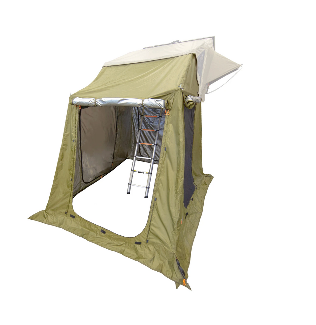 23Zero Armadillo Horizon 3 Premium Hardshell Rooftop Tent | 3-Person Left Side-Open Overland Tent