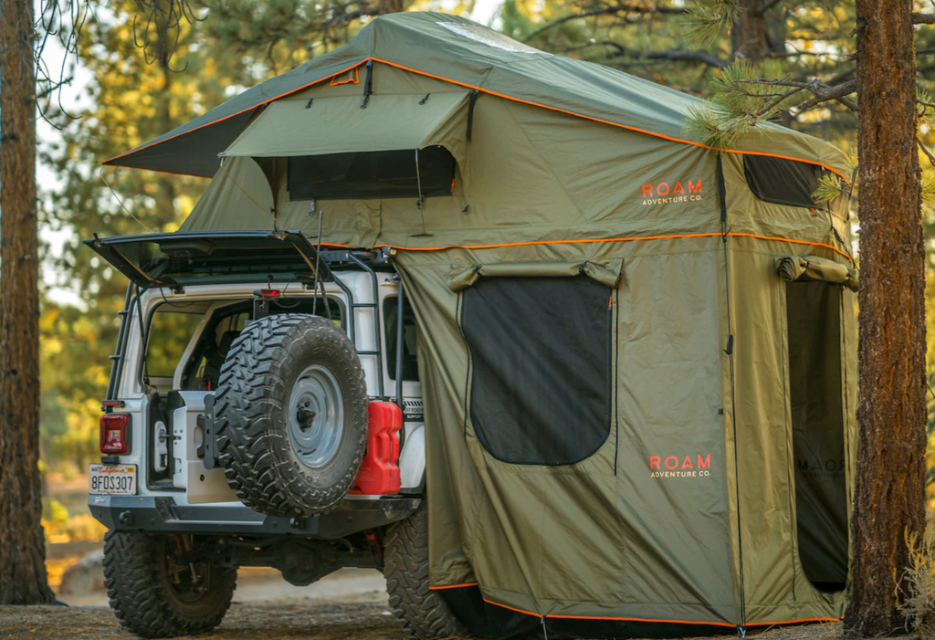 The Vagabond Rooftop Tent V1.0 | Lightweight 2-Person Soft Shell Overland Tent