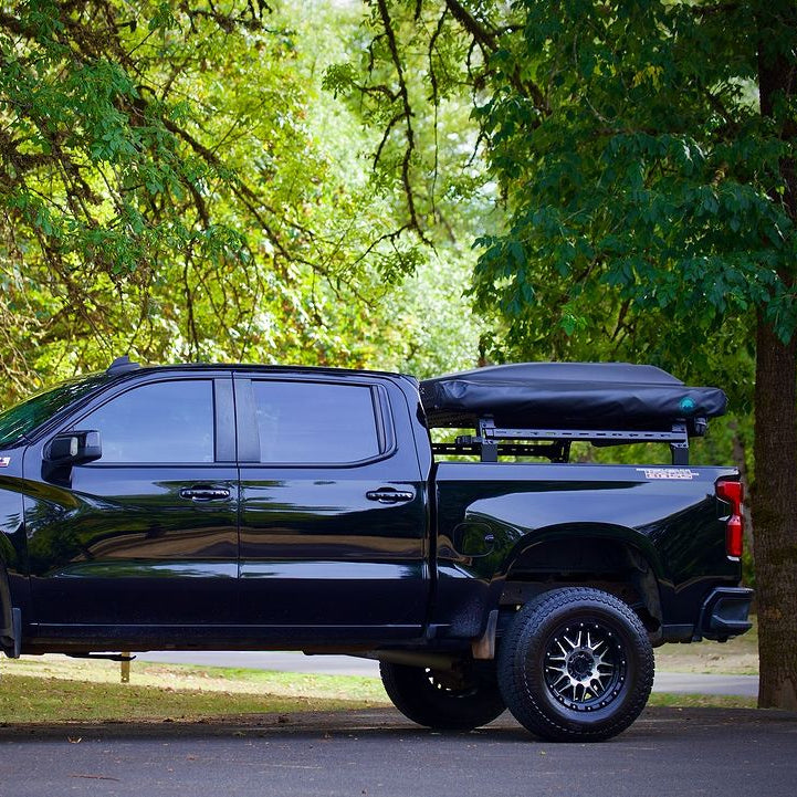 TUWA PRO Shiprock Mid-Height (12.5") Bed Rack: Low Profile & Truck Model-Specific Fitment