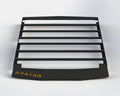 The Avatar Offroad Low Profile Ultra Rack for Sprinter Vans