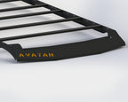 The Avatar Offroad Low Profile Ultra Rack for Sprinter Vans