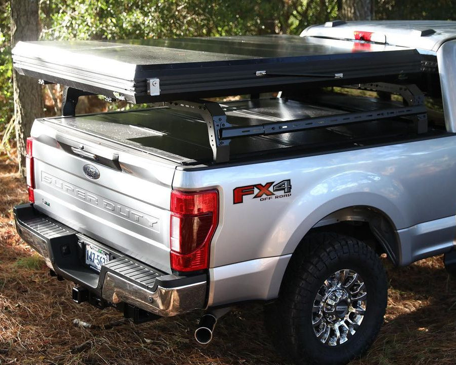 TUWA PRO Shiprock Mid-Height (12.5") Bed Rack: Low Profile & Truck Model-Specific Fitment