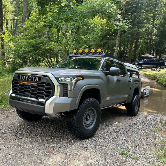 TUWA PRO Shiprock Mid-Height (12.5") Bed Rack: Low Profile & Truck Model-Specific Fitment