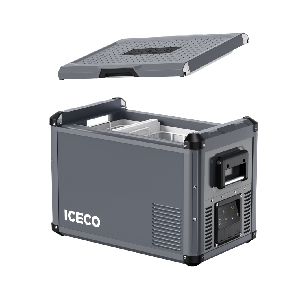 ICECO VL45ProD 12V Dual Zone Portable Fridge Freezer | High-Performance Off-Road Refrigerator