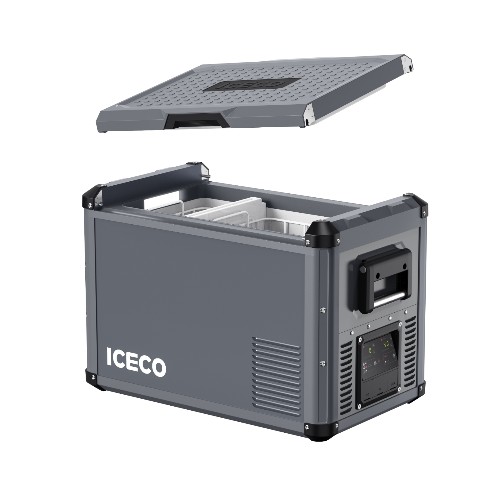ICECO VL45ProD 12V Dual Zone Portable Fridge Freezer | High-Performance Off-Road Refrigerator