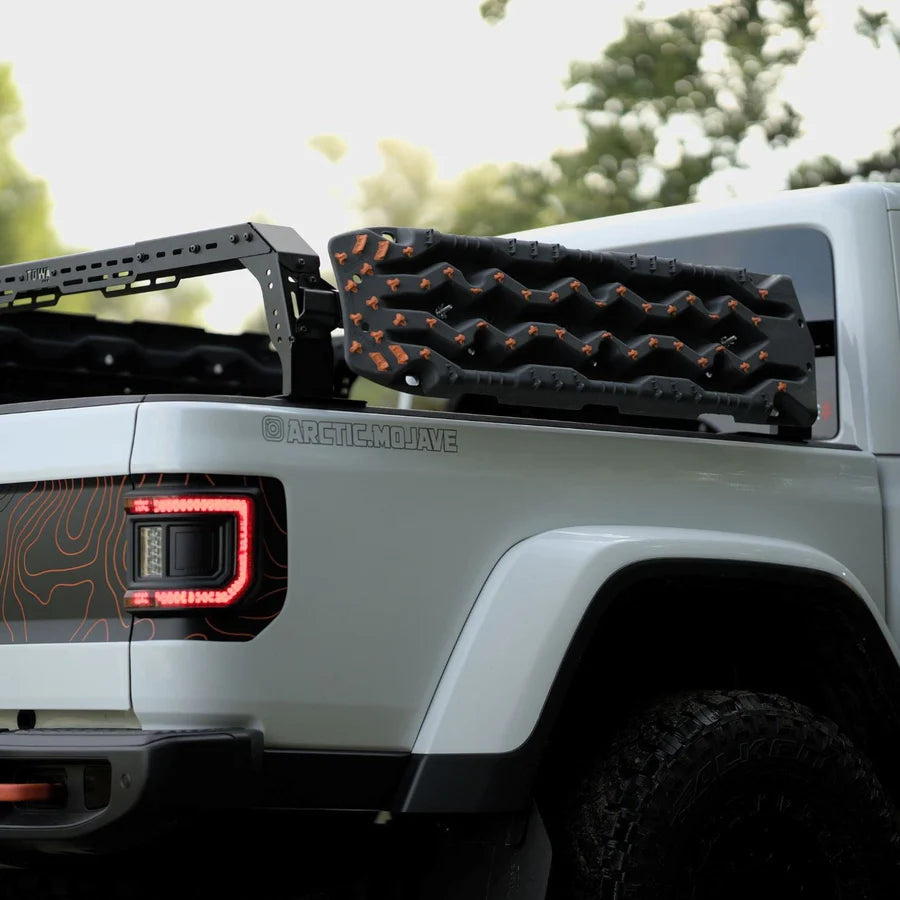 TUWA PRO Shiprock Mid-Height (12.5") Bed Rack: Low Profile & Truck Model-Specific Fitment