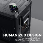 ICECO Heavy-Duty 12V Fridge Freezer 60L | Single Zone Steel Series