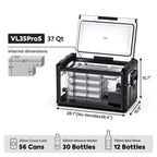 ICECO VL35ProS 12V Portable Fridge Freezer 35L Single Zone | Compact Car & Camping Refrigerator