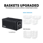 ICECO Heavy-Duty 12V Fridge Freezer 90L | Dual Zone Steel Series