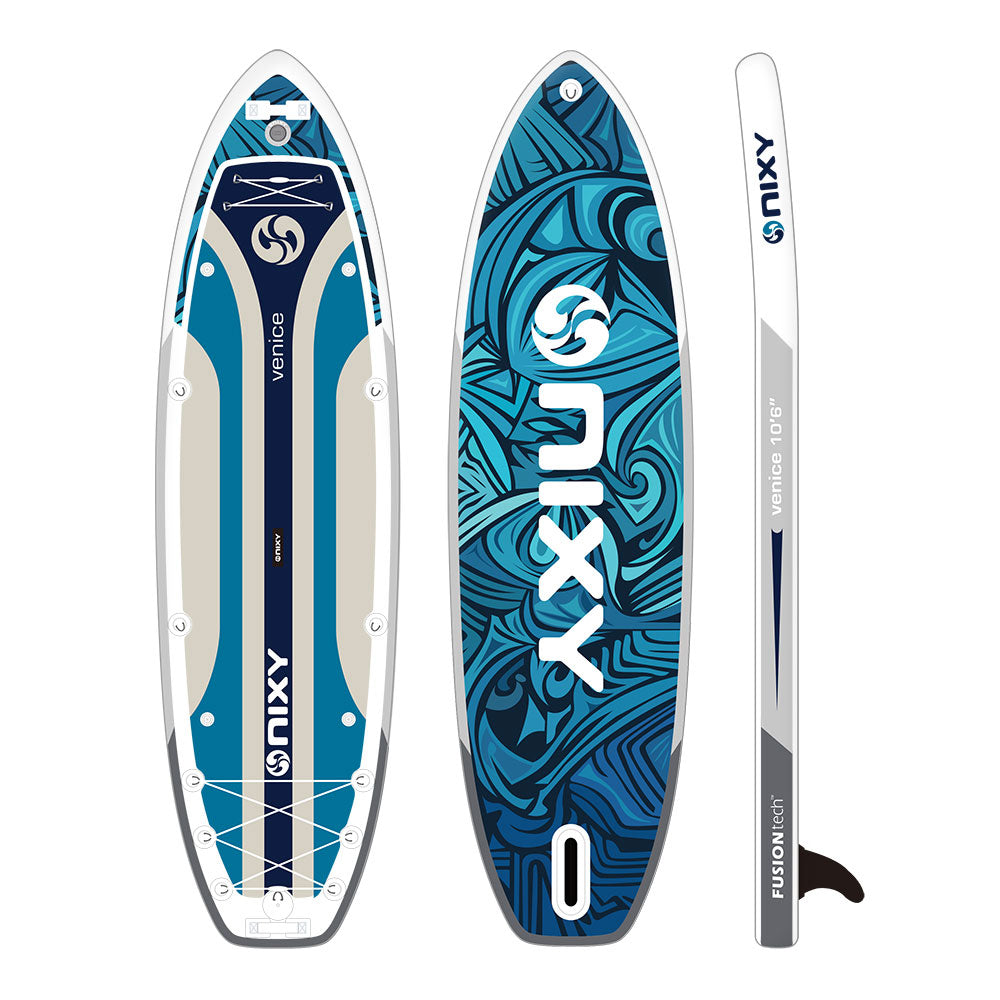 NIXY Venice G5 Cruiser / Yoga SUP | 10'6" Inflatable Stand Up Paddle Board Set