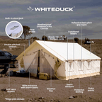 White Duck Alpha Pro Wall Tent