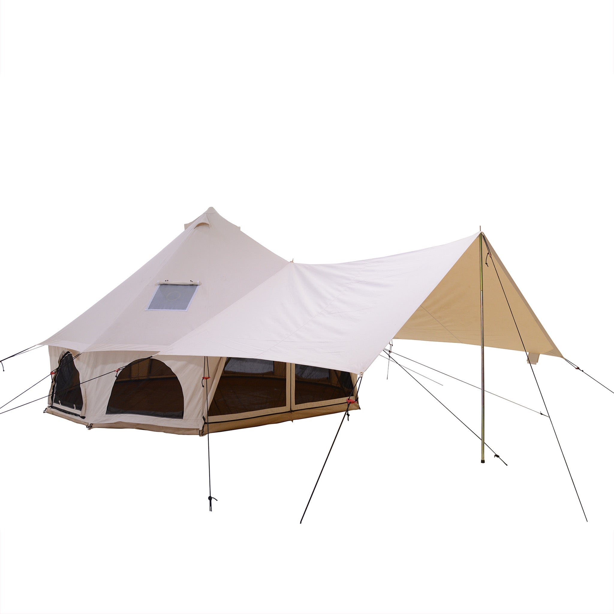 White Duck Awning for Regatta & Avalon Bell Tents