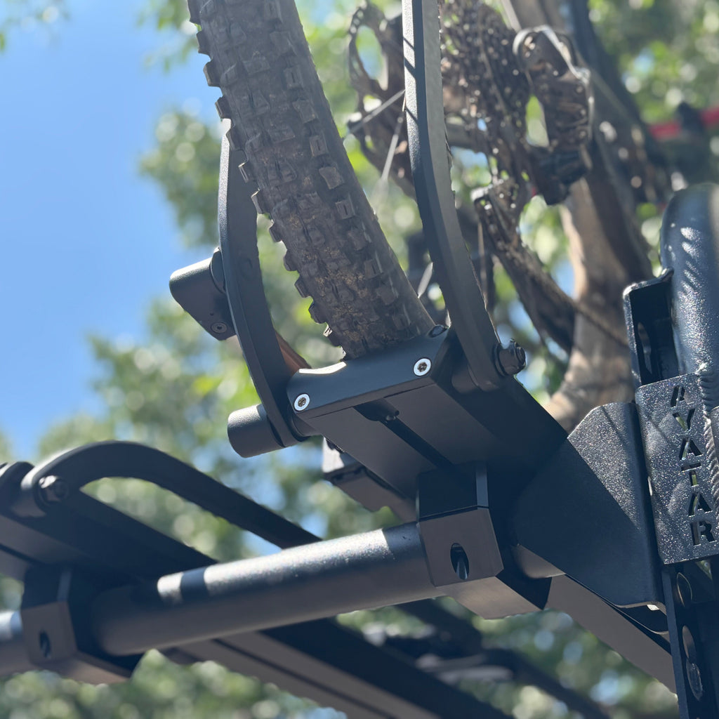 Avatar Offroad Massif Storage Solution Bike Posts | Van Exterior Bicycle Mount System