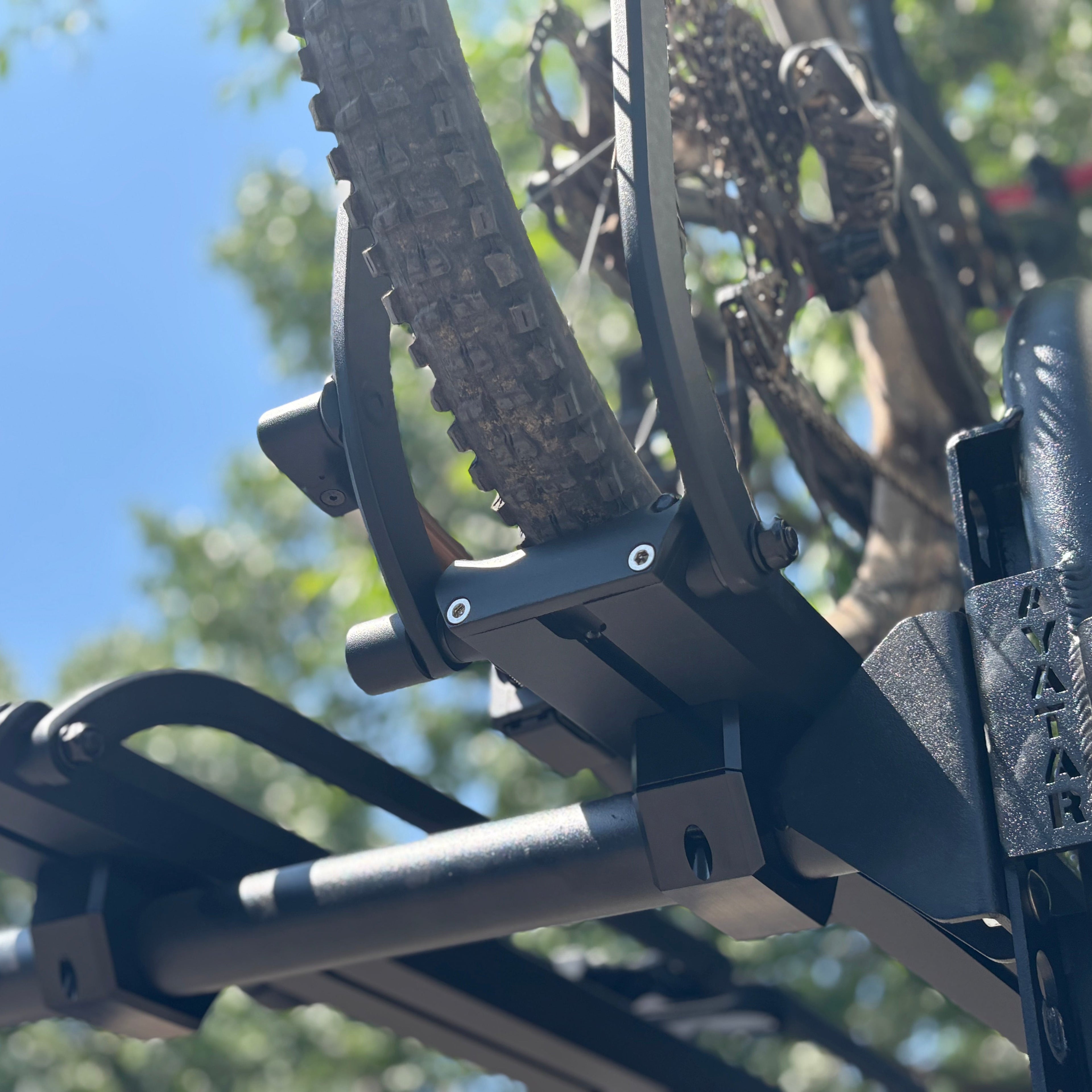 Avatar Offroad Massif Storage Solution Bike Posts | Van Exterior Bicycle Mount System