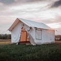 White Duck Alpha Wall Tent | Heavy Duty Canvas Hunting & Basecamp Tent