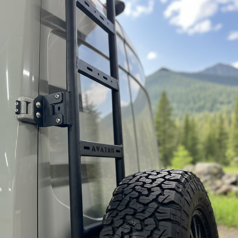 Avatar Offroad Rear Ladder Tire Carrier for Van