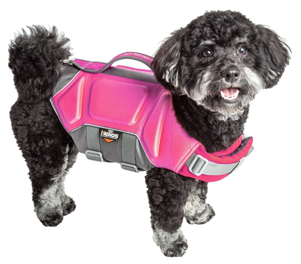 Dog Helios® Tidal Guard Life Jacket | Reflective Multi-Point Floating Pet Safety Vest