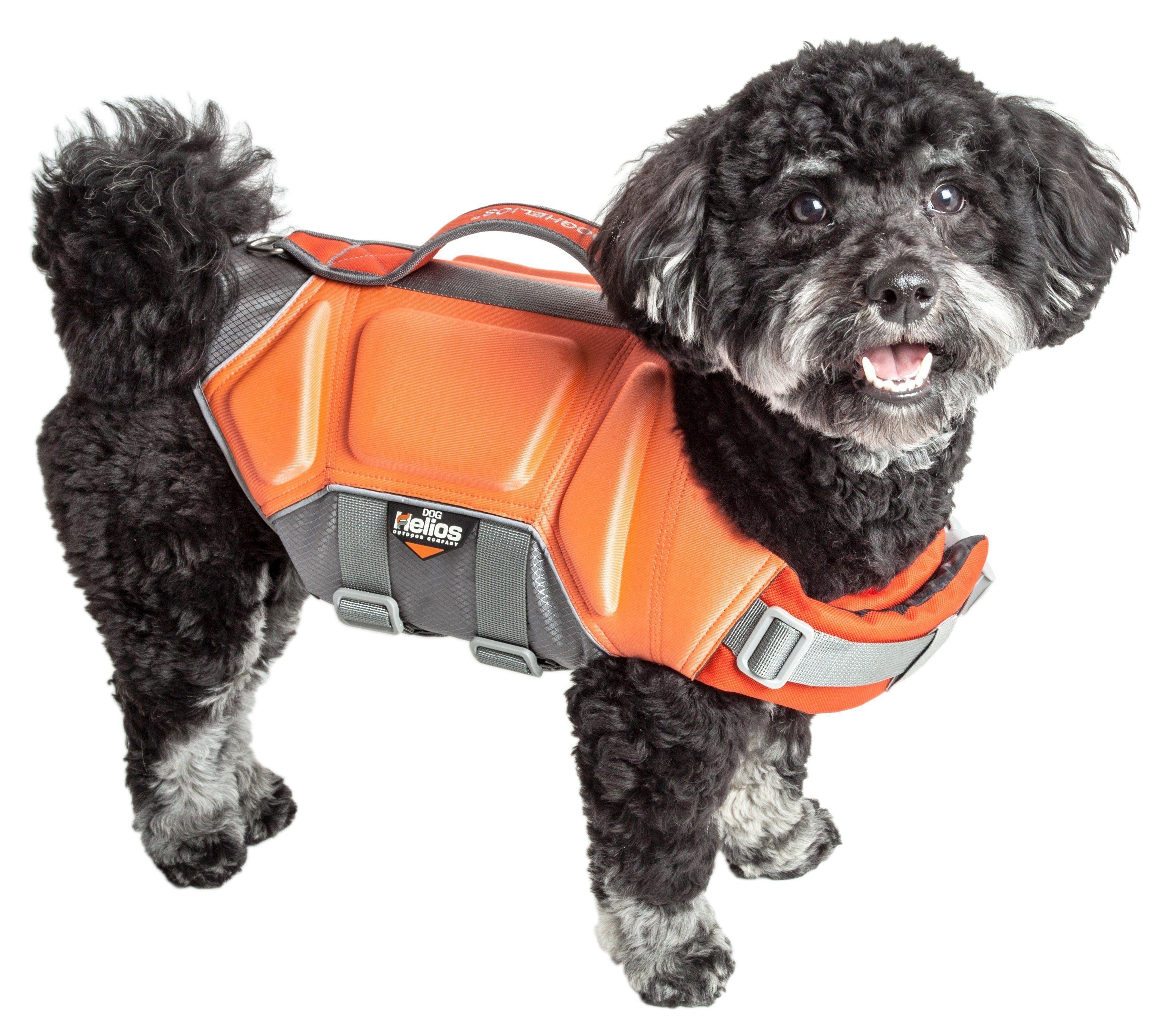 Dog Helios® 'Tidal Guard' Reflective Multi-Point Pet Life Jacket