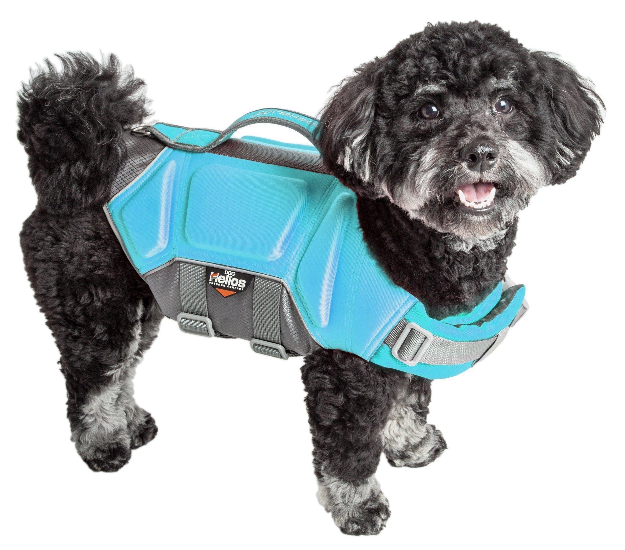 Dog Helios® 'Tidal Guard' Reflective Multi-Point Pet Life Jacket