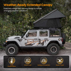 The Trailora Alpine Hardshell Rooftop Tent | 4-Season Slim Profile Overland Tent