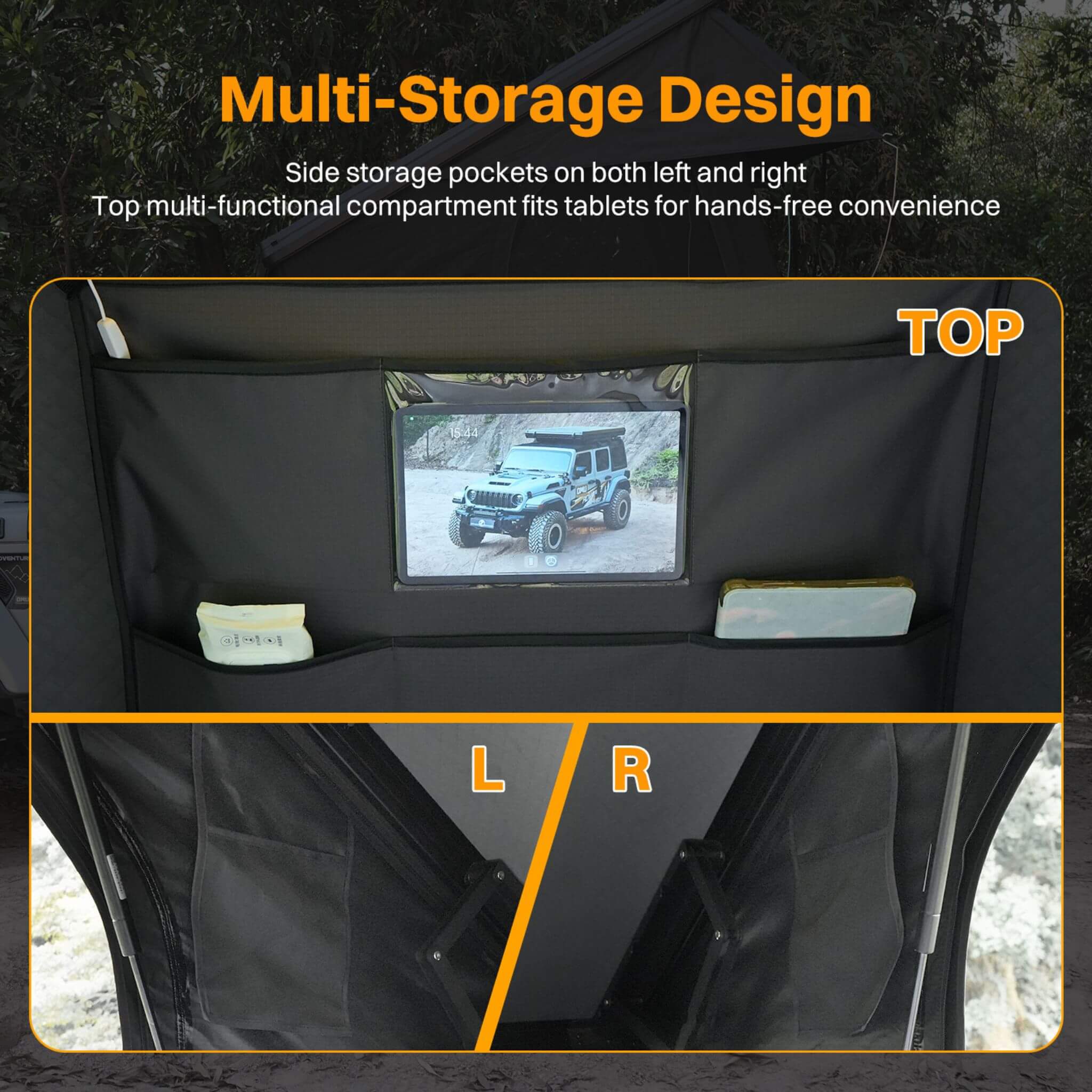 The Trailora Alpine Hardshell Rooftop Tent | 4-Season Slim Profile Overland Tent
