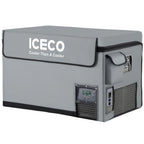 ICECO VL65 Metal 12V Fridge Freezer 65L with Cover | Dual Zone Portable Refrigerator Freezer