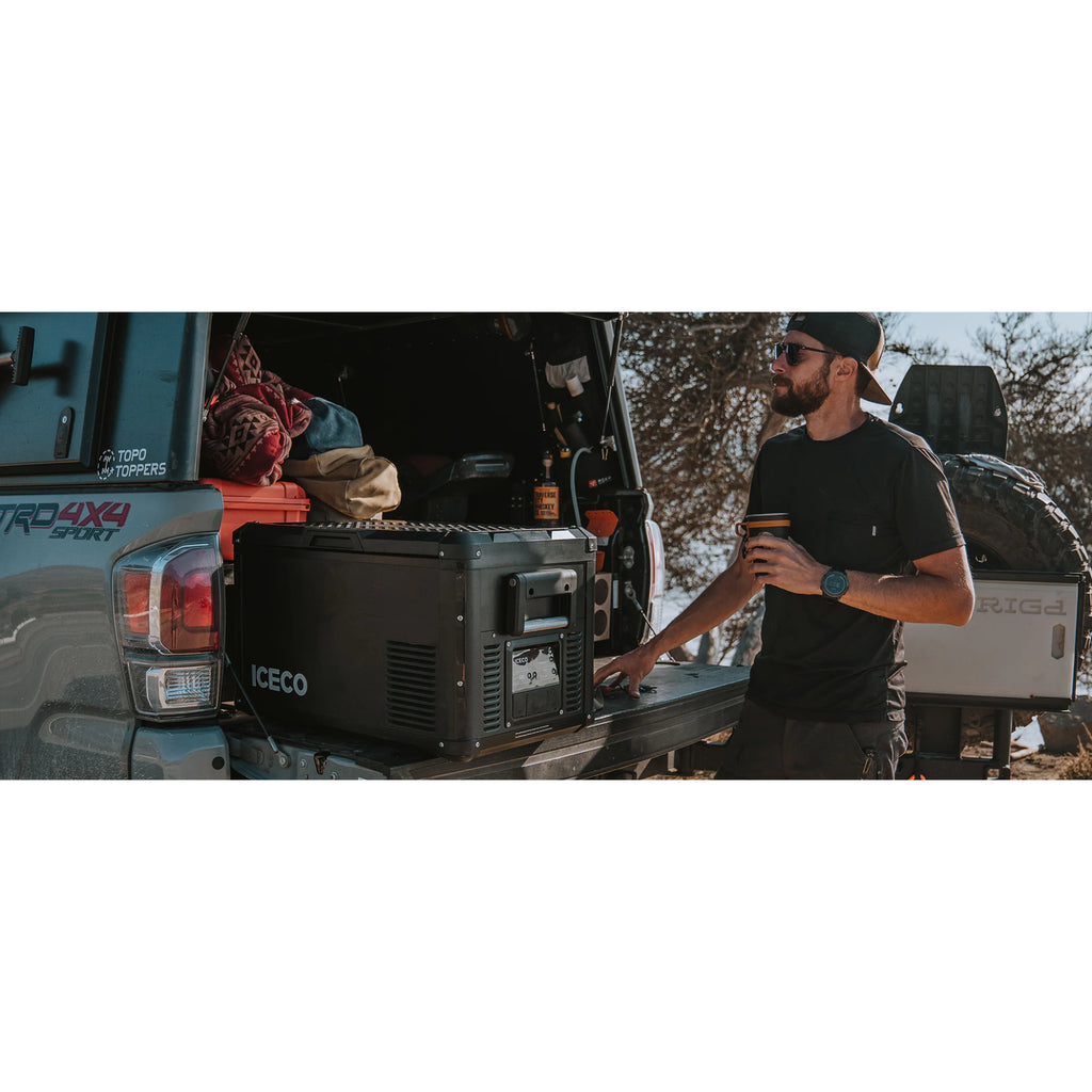ICECO VL35ProS 12V Portable Fridge Freezer 35L Single Zone | Compact Car & Camping Refrigerator