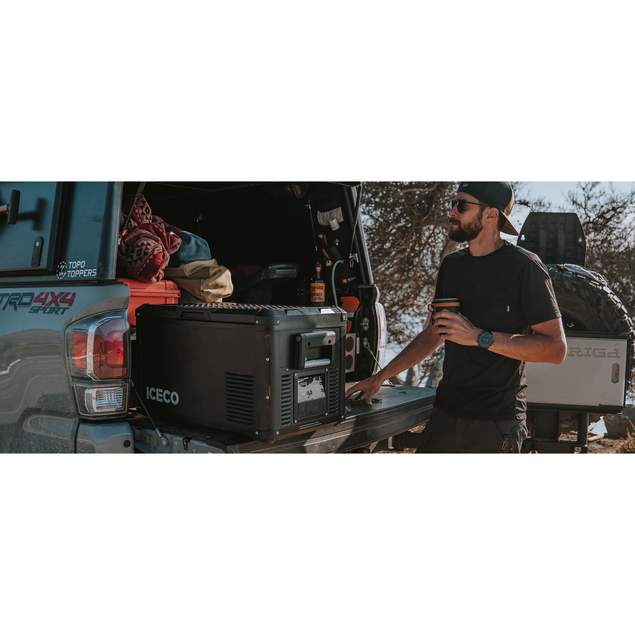 ICECO VL35ProS 12V Portable Fridge Freezer 35L Single Zone | Compact Car & Camping Refrigerator