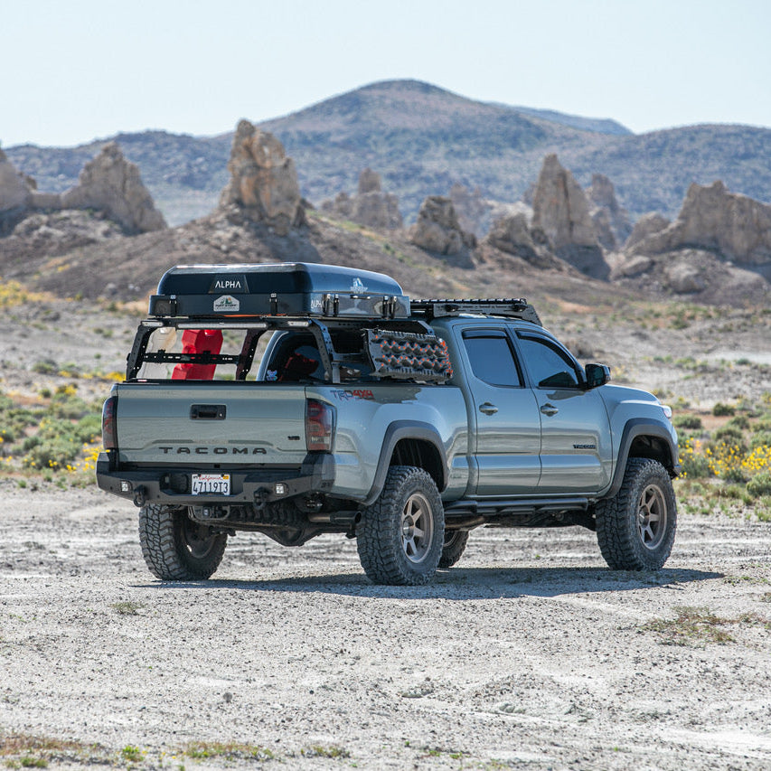 TUWA PRO 4CX Series Shiprock Bed Rack: Height Adjustable & Truck Model-Specific Fitment