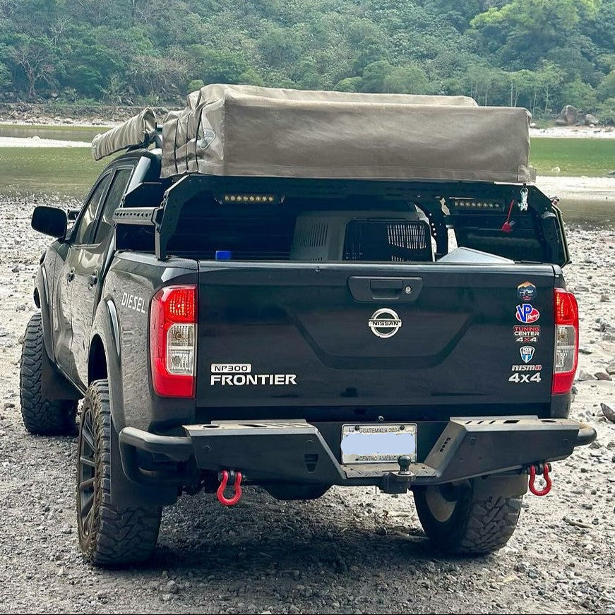 TUWA PRO Shiprock Mid-Height (12.5") Bed Rack: Low Profile & Truck Model-Specific Fitment