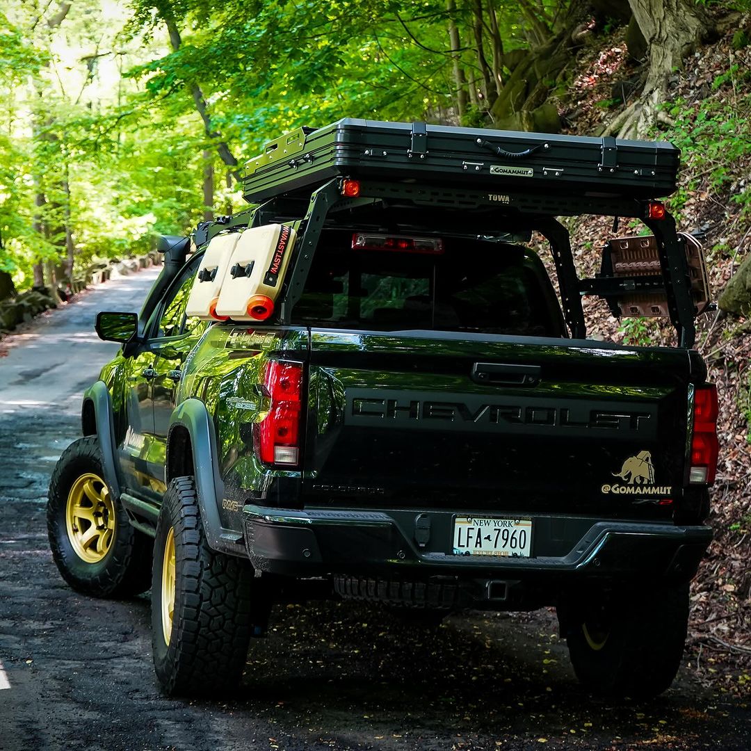TUWA PRO 4CX Series Shiprock Bed Rack: Height Adjustable & Truck Model-Specific Fitment