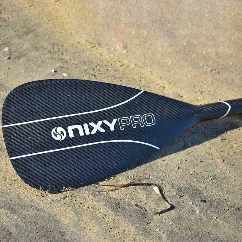 NIXY SUP Paddle | 3-Piece Adjustable 100% 3K Carbon Fiber Professional SUP Paddle
