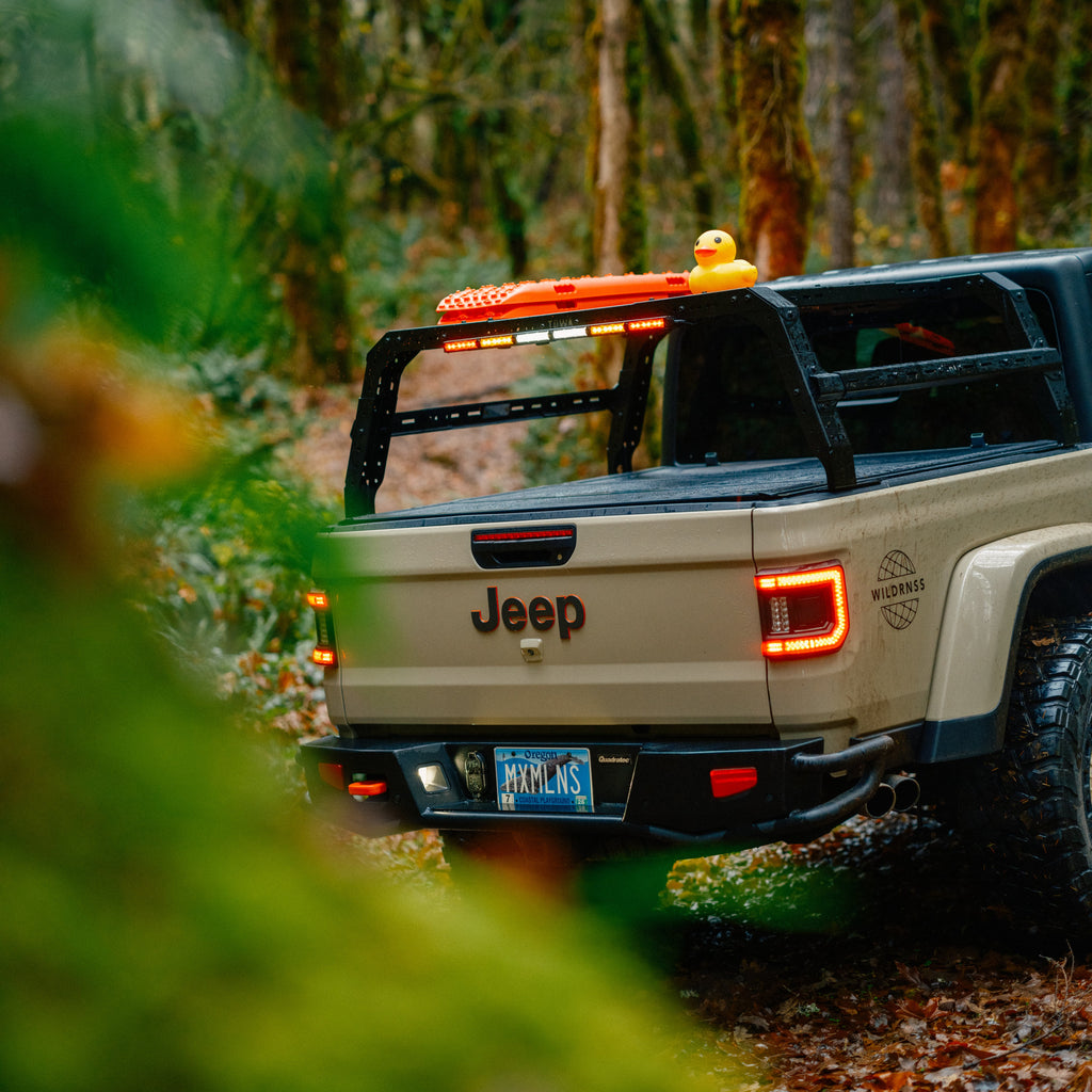 TUWA PRO 4CX Series Shiprock Bed Rack: Height Adjustable & Truck Model-Specific Fitment